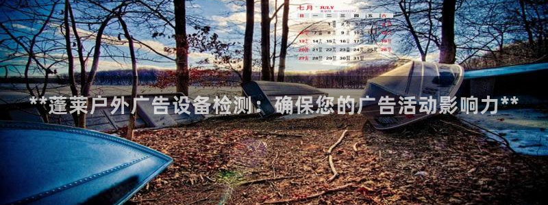 杏宇平台注册登录：**蓬莱户外广告设备检测：确保您的广告活动影响力**