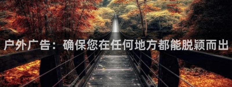 杏宇平台怎么样赚钱：户外广告：确保您在任何地方都能脱颖而出