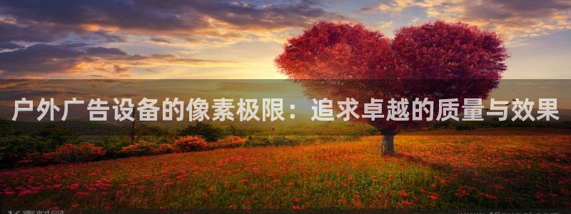 杏宇平台代理怎么赚钱快：户外广告设备的像