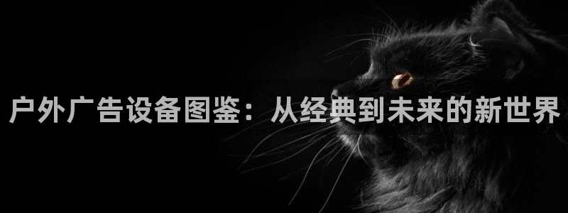 杏宇平台主管：户外广告设备图鉴：从经典到未来的新世界