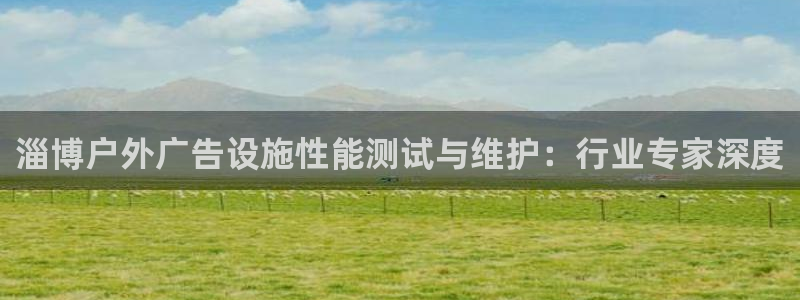 杏宇平台官网注册：淄博户外广告设施性能测试与维护：行业专家深度