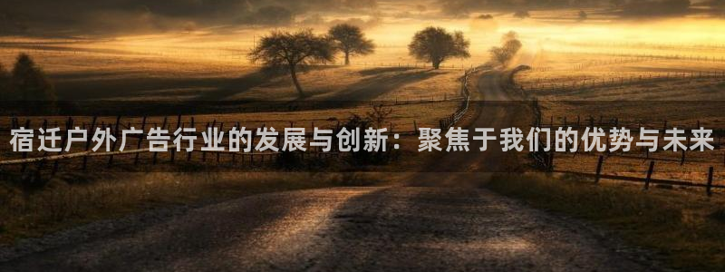 杏宇官方平台官网下载：宿迁户外广告行业的发展与创新：聚焦于我们的优势与未来