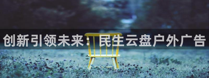 杏宇平台怎么样赚钱：创新引领未来：民生云盘户外广告