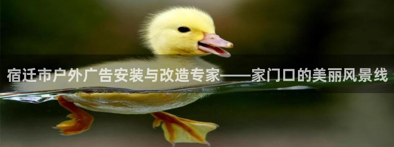 杏宇平台官网注册：宿迁市户外广告安装与改